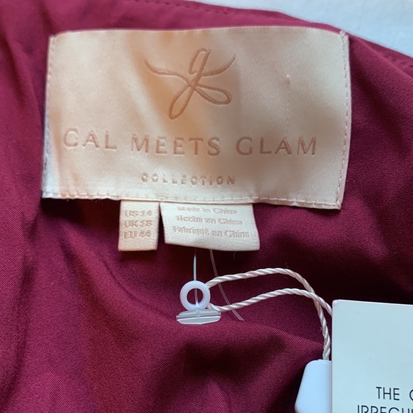 NWT Gal Meets Glam Casey sequin Jumpsuit 14 - Picture 9 of 12